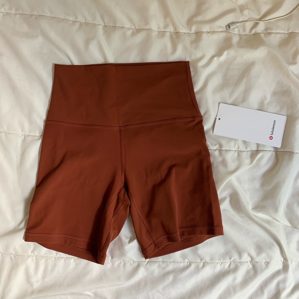 Lululemon Align 6 inch biker shorts size 4
